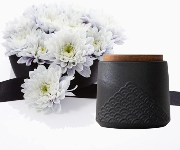 Mini Ceramic Pet Urn Cremation Memorial Funeral Ashes Box - Image 3