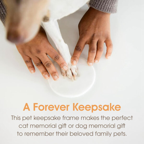 Pet Memorial Box with Paw Print Impression Kit - Image 3