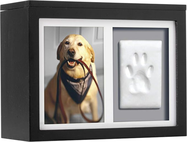 Pet Memorial Box with Paw Print Impression Kit - Image 5