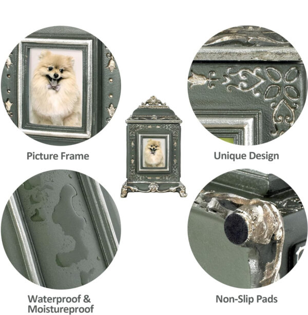 Pet Urns Memory Box for Keepsakes with Photo Slot - Image 2